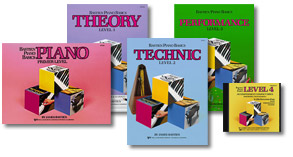 Bastien Piano Basics, Bastien Basics Piano Library, Bastien Basic Piano Books